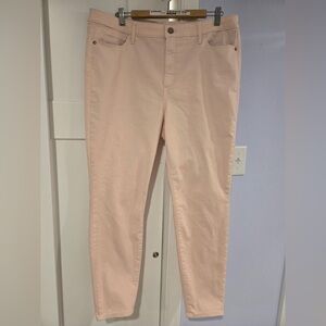 Talbots Pale Pink Skinny Jeans